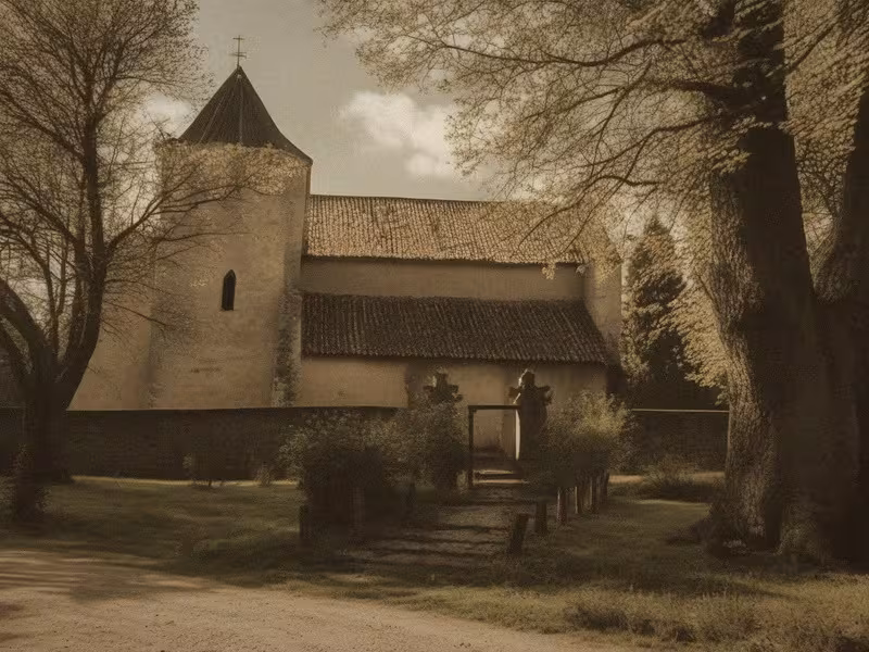 Wygląd historyczny – Kostel svatého Havla (Střezimíř)