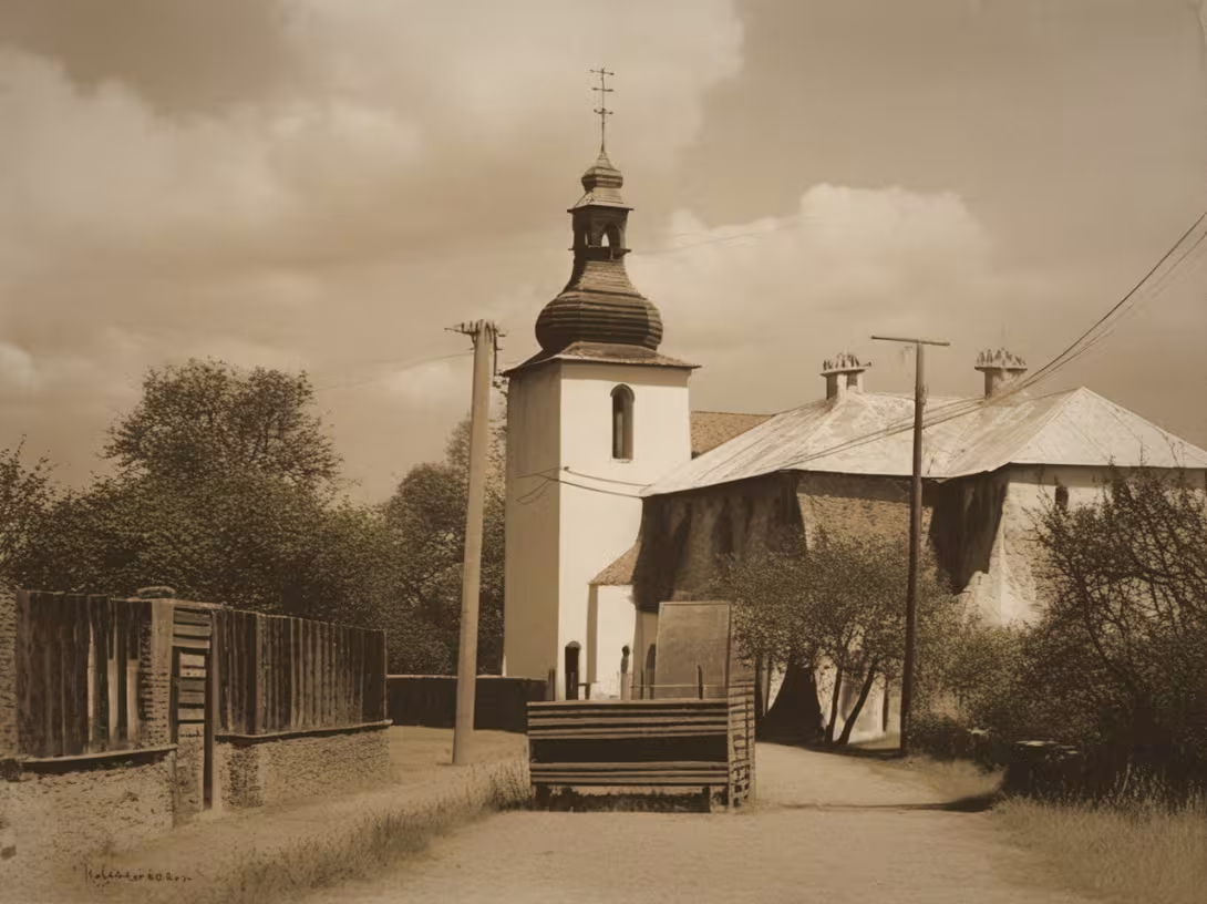 Historická podoba – Kostel svatého Havla (Teplýšovice)