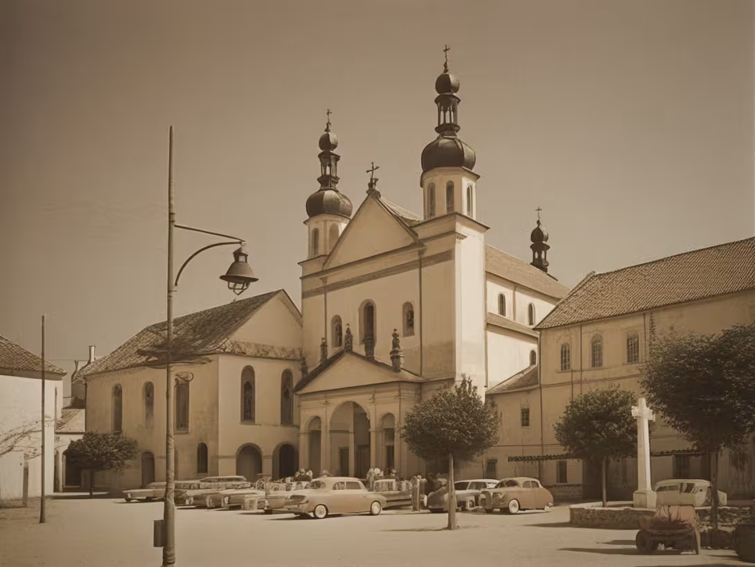 Historická podoba – Kostel svatého Ignáce z Loyoly (Chomutov)