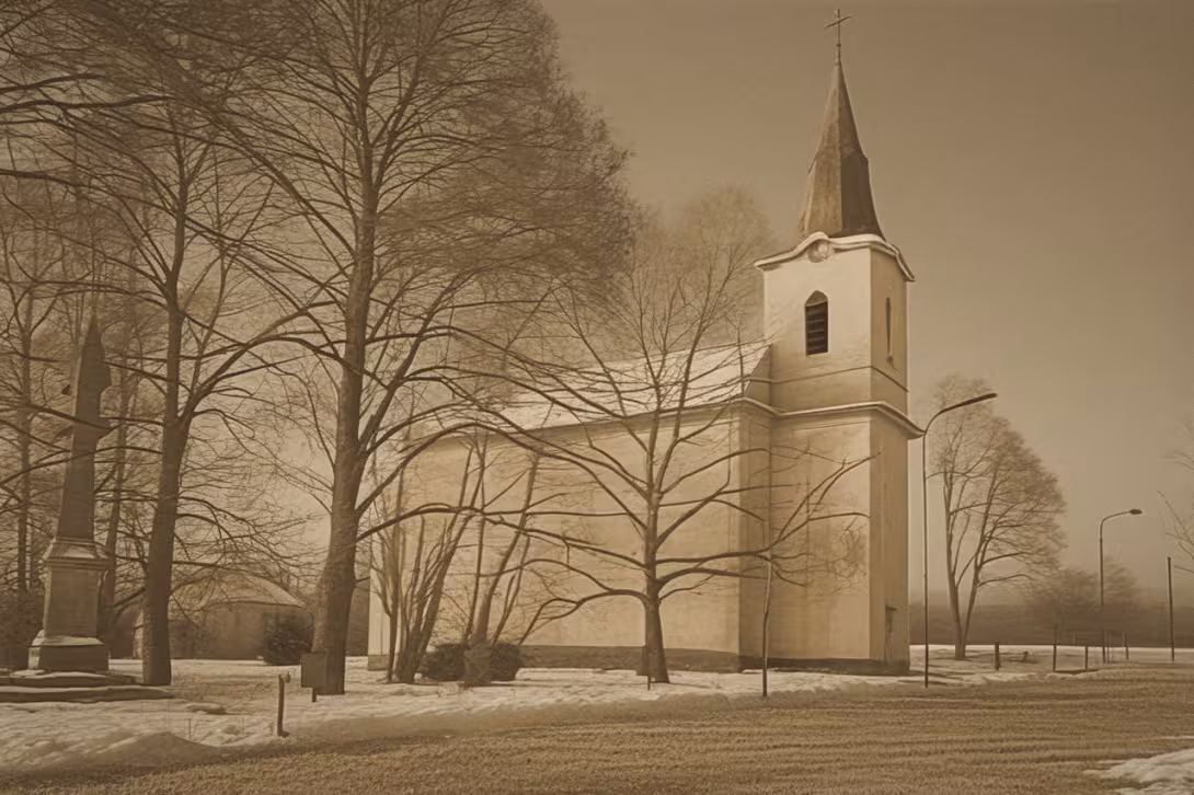 Historická podoba – kostel svatého Jakuba (Chroustovice)