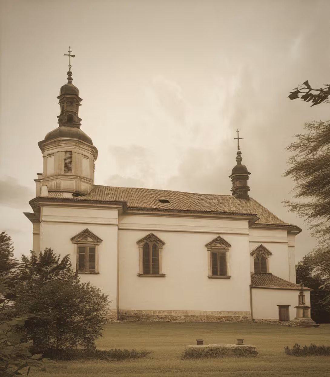 Historická podoba – Kostel svatého Jakuba apoštola v Cítolibech