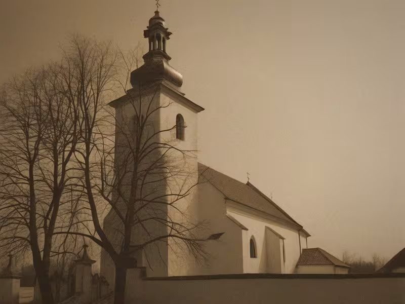 Historická podoba – kostel svatého Jakuba Většího (Želetice)