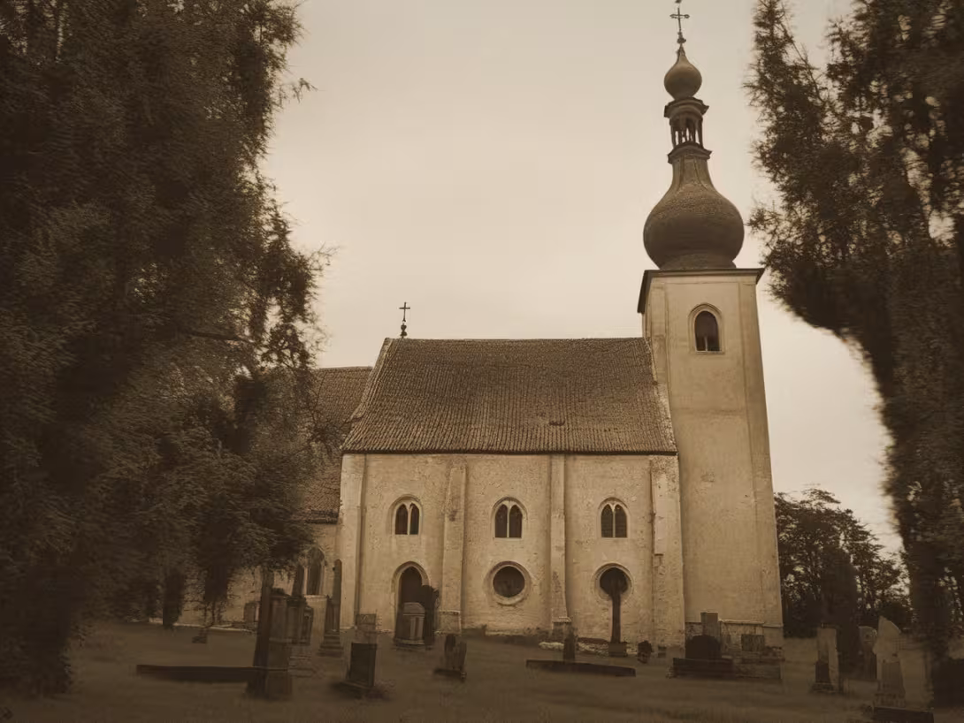 Historická podoba – kostel svatého Jakuba Většího (Brod nad Tichou)
