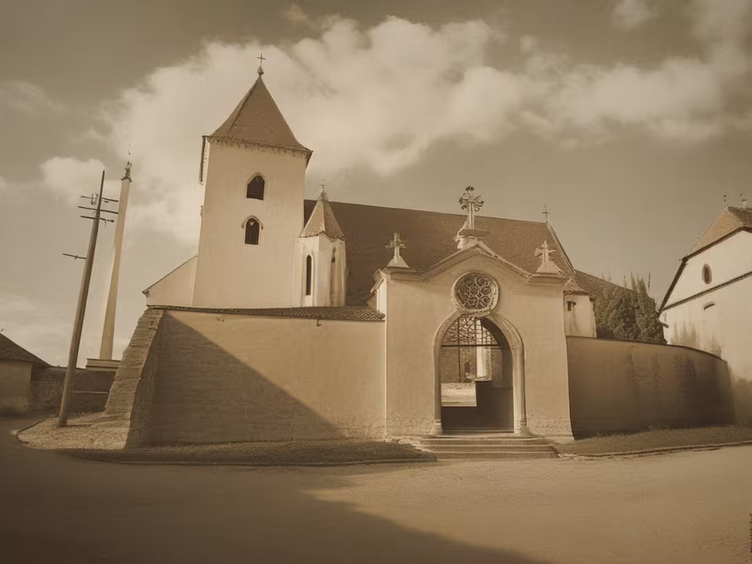 Historická podoba – kostel svatého Jakuba Většího (Hodonice)