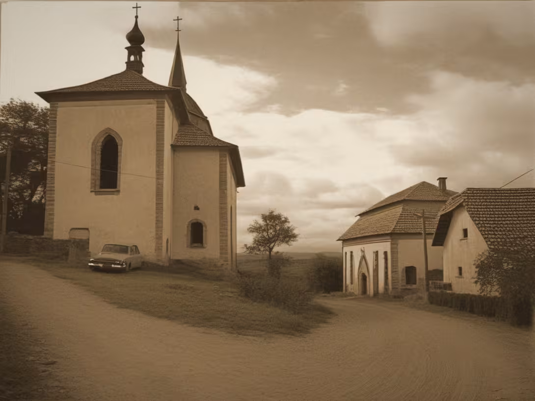 Historická podoba – kostel svatého Jana Křtitele (Čížkov)