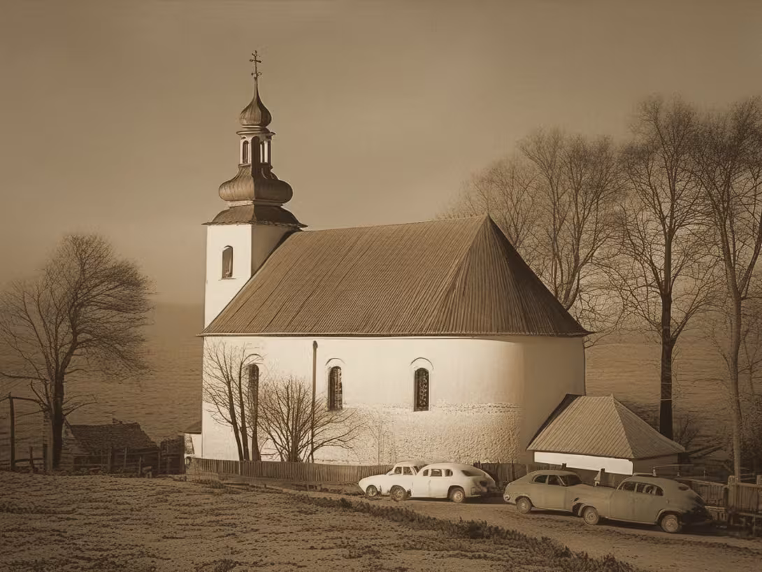Historická podoba – Kostel svatého Jana Křtitele (Jedlí)