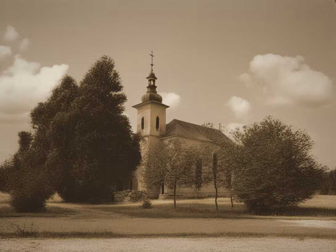 Wygląd historyczny – Kostel svatého Jana Křtitele (Vidonice)
