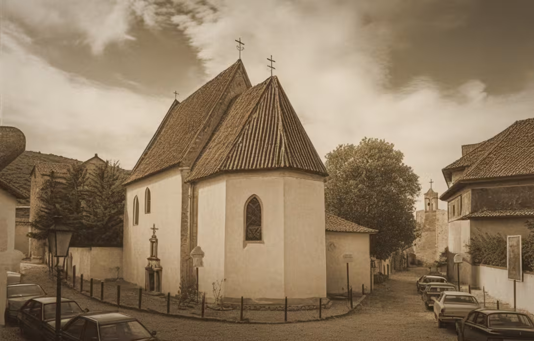 Historická podoba – Kostel svatého Jana Křtitele na prádle