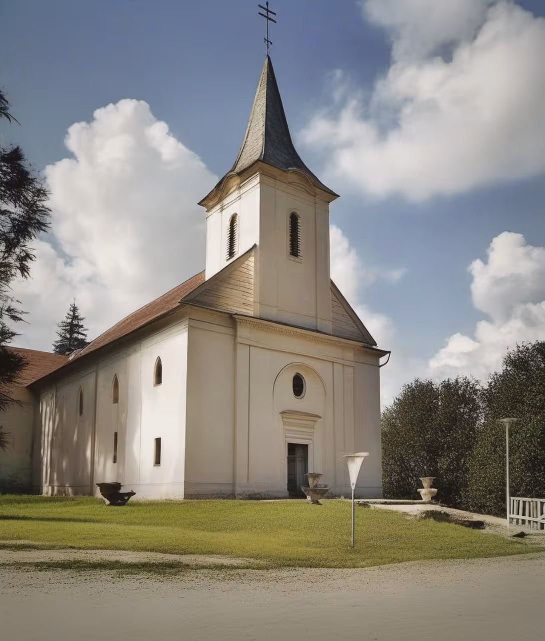 Historická podoba – Kostel svatého Jana Nepomuckého (Hlavňovice)