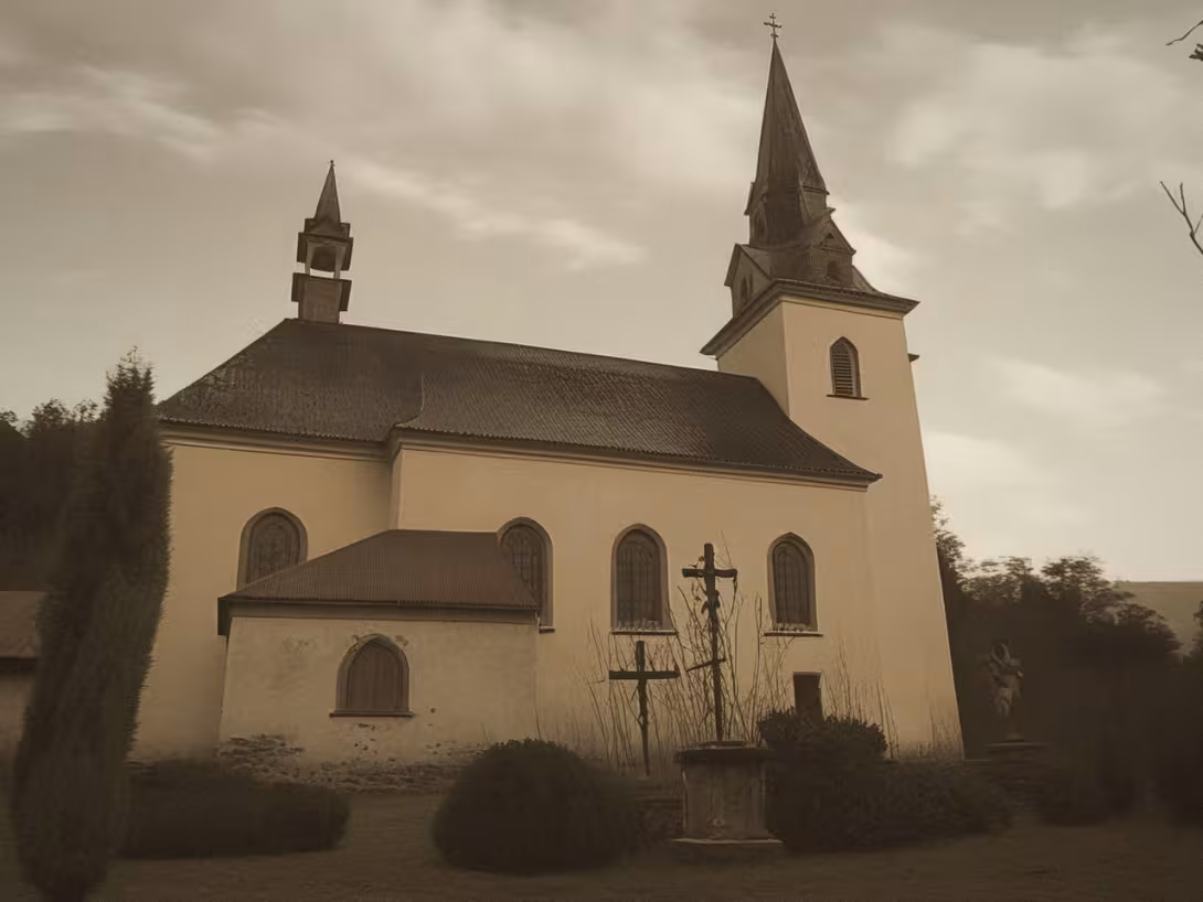 Historisches Erscheinungsbild – Kostel svatého Jana Nepomuckého (Svoboda nad Úpou)