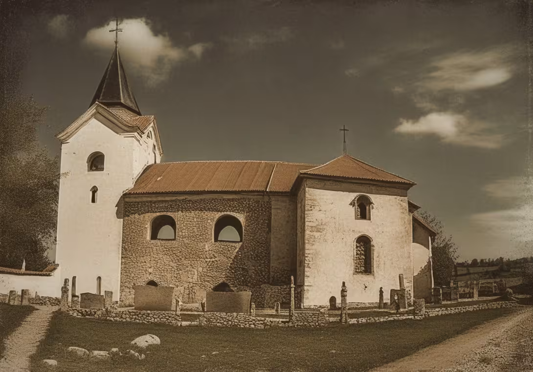 Historická podoba – Kostel svatého Jiří (Bořitov)