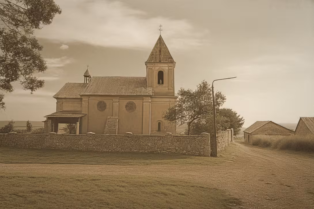 Historická podoba – kostel svatého Jiří (Hrádek)