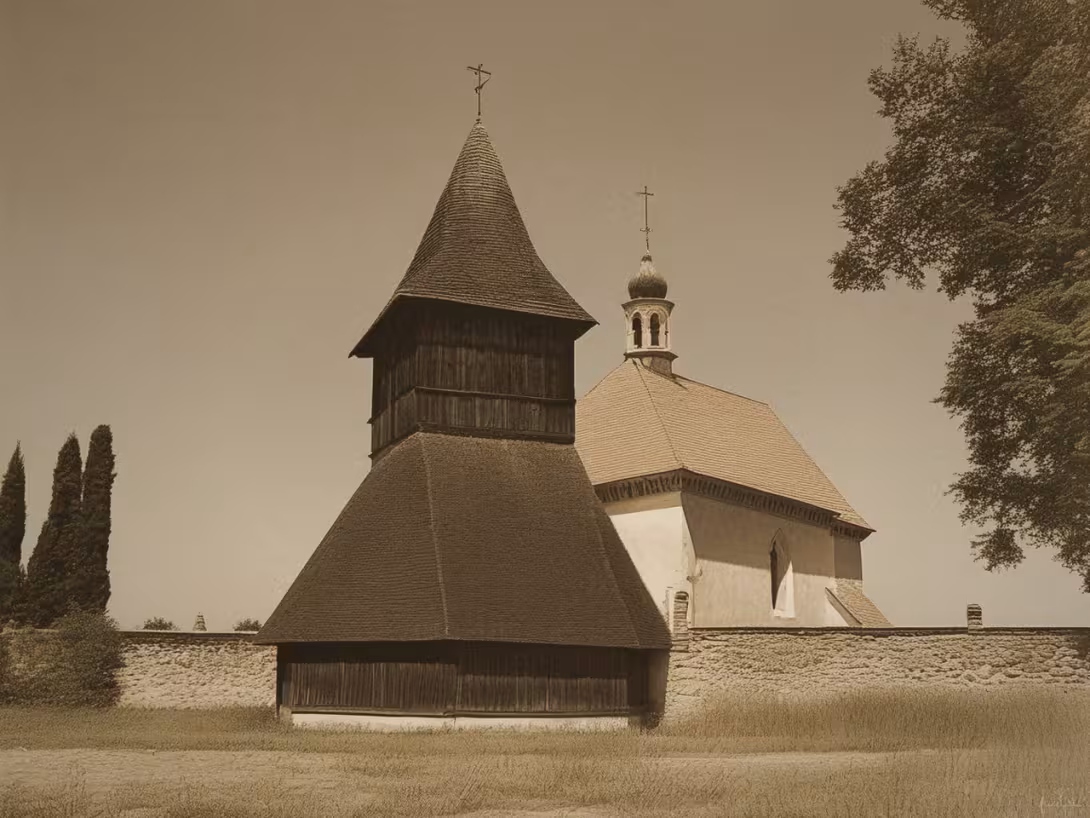 Historická podoba – Kostel svatého Jiří (Psinice)