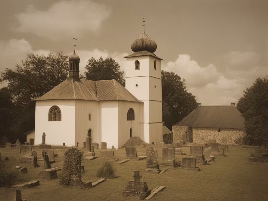 Historická podoba – Kostel svatého Jiří a svatého Martina