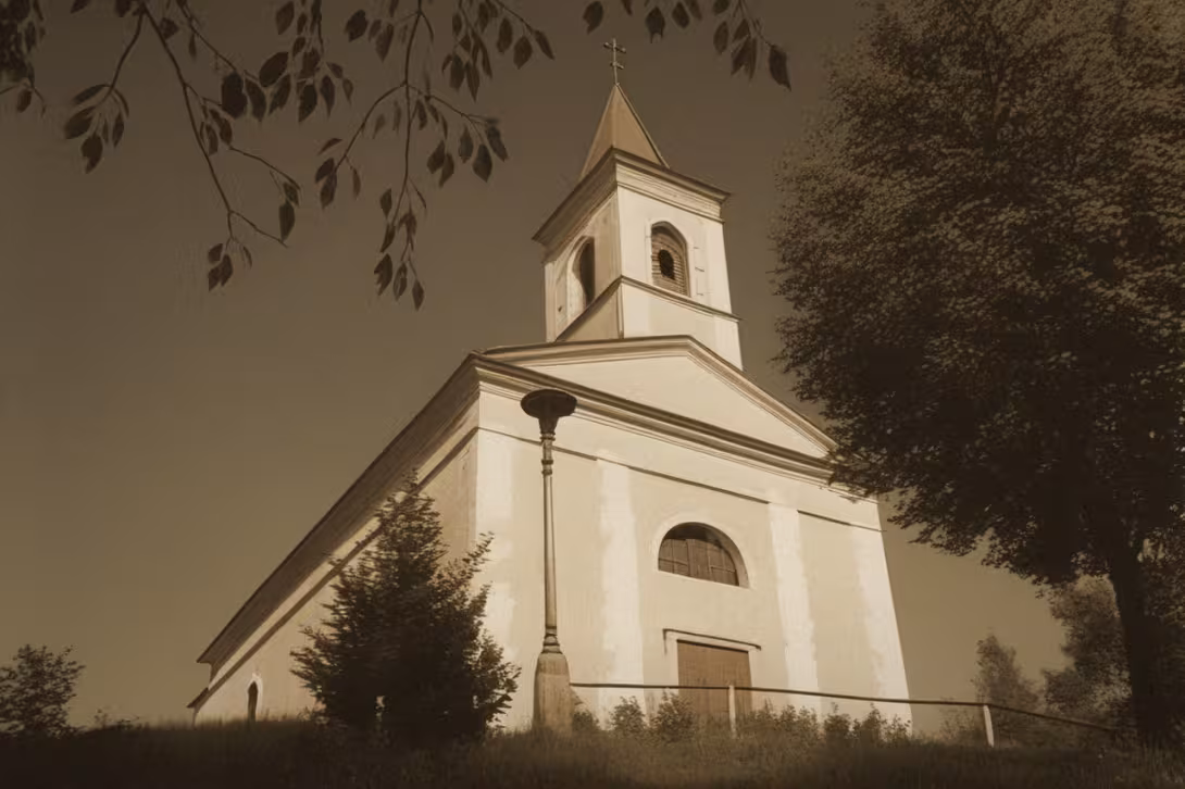 Historická podoba – kostel svatého Jiljí (Bohuňov)