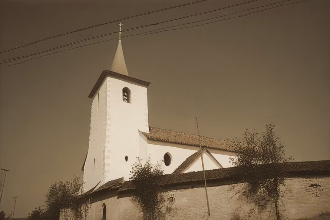 Wygląd historyczny – kostel svatého Jiljí (Dolní Bory)