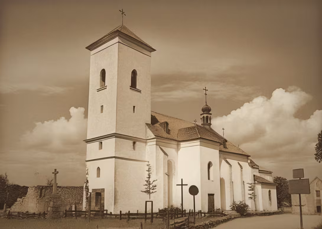 Historická podoba – kostel svatého Jiljí (Líšeň)
