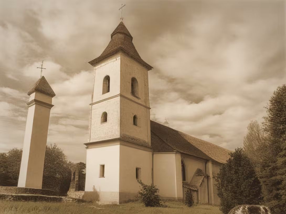 Historická podoba – kostel svatého Jiljí (Lukov)