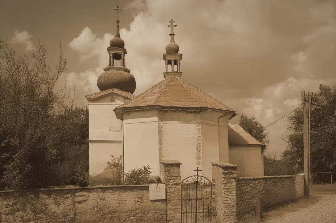 Historická podoba – Kostel svatého Jiljí (Nebužely)