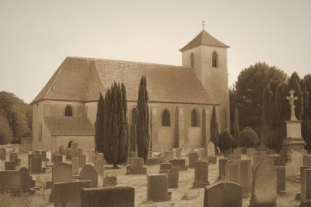Historická podoba – kostel svatého Jošta (Dolní Pertoltice)