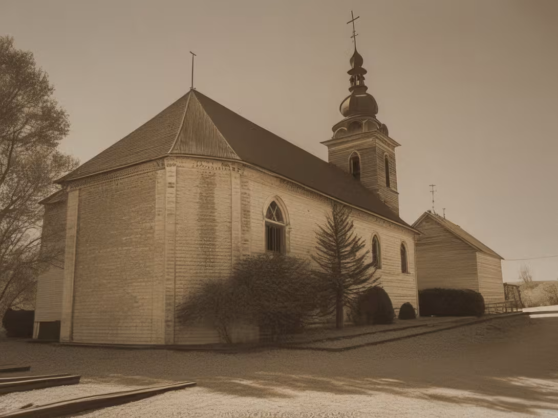 Historisches Erscheinungsbild – Kostel svatého Josefa (Horní Vlčkovice)