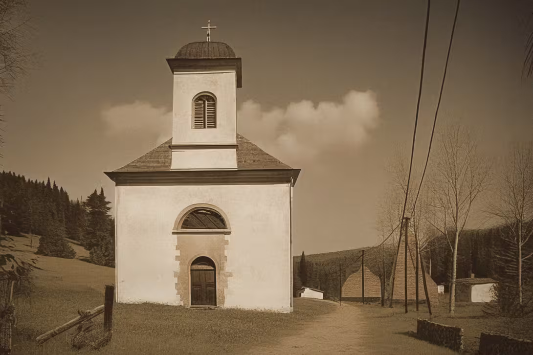 Historická podoba – Kostel svatého Kryštofa (Kryštofovy Hamry)