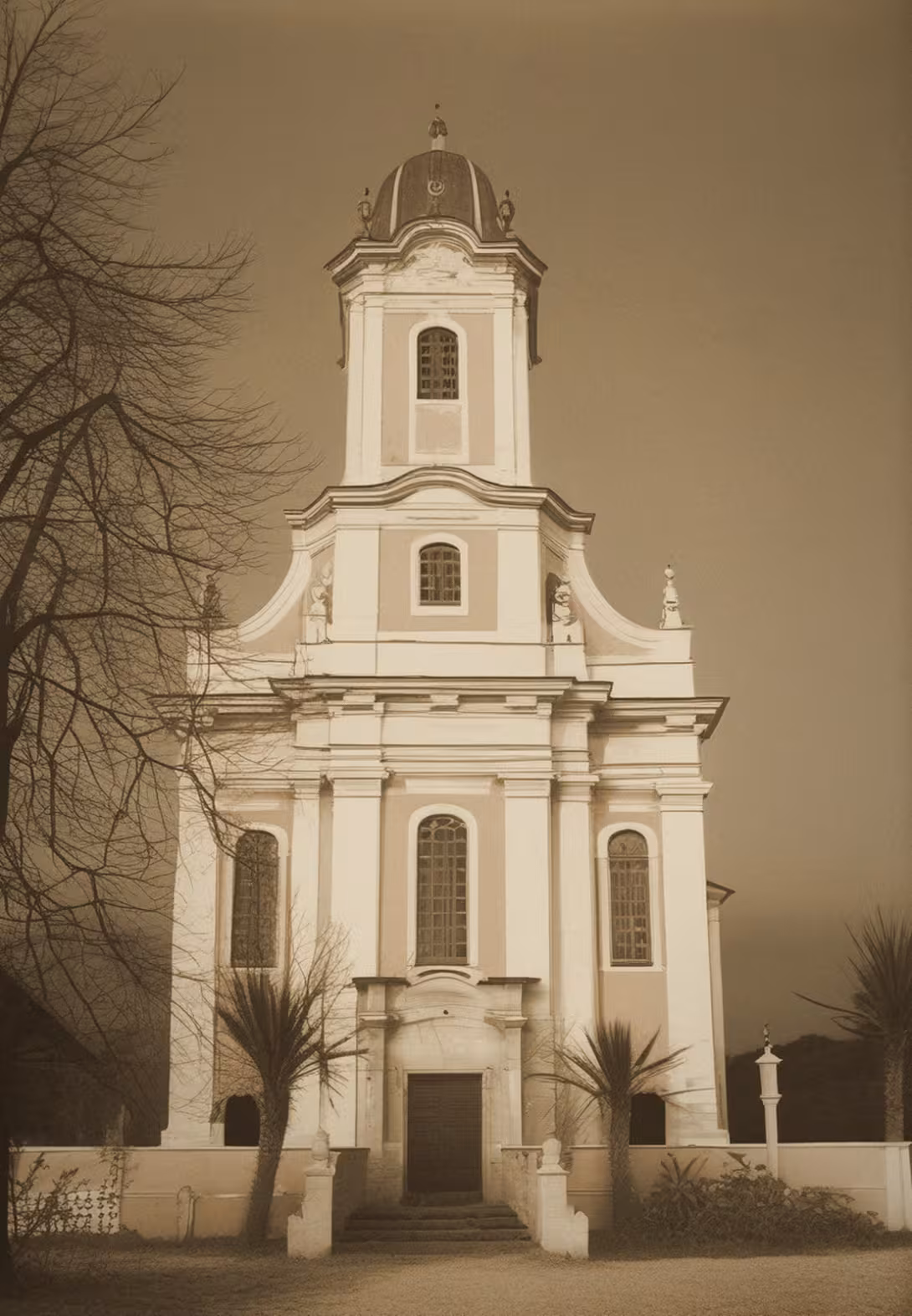 Historical appearance – kostel svatého Linharta (Kdousov)