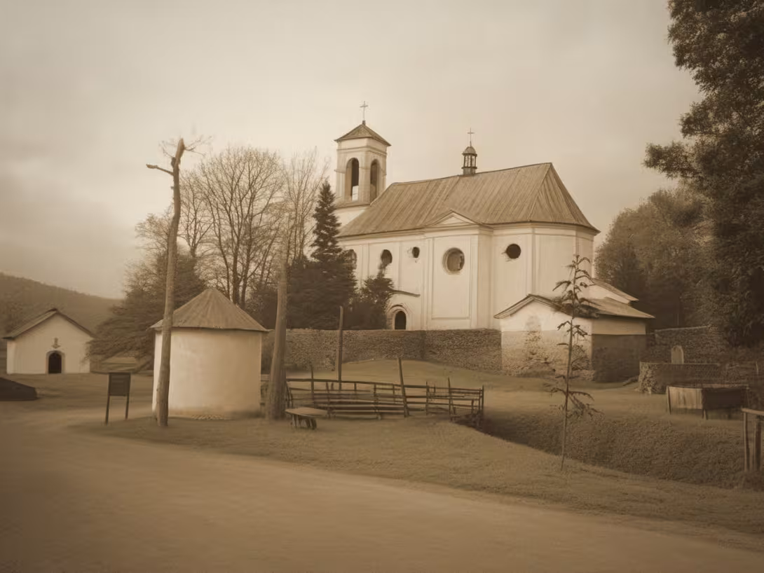 Historická podoba – Kostel svatého Martina (Široká Niva)