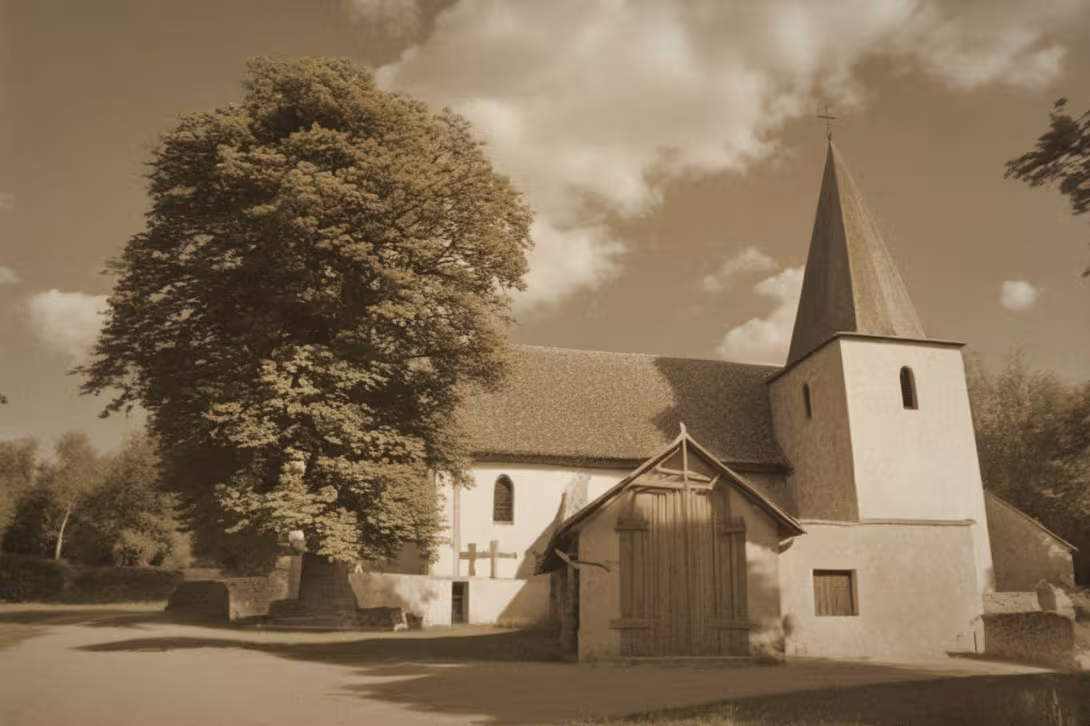 Wygląd historyczny – kostel svatého Martina (Nicov)
