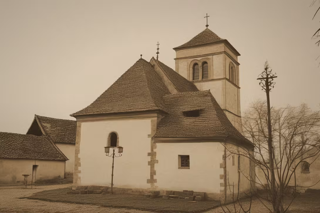 Historická podoba – Kostel svatého Martina (Tlumačov)