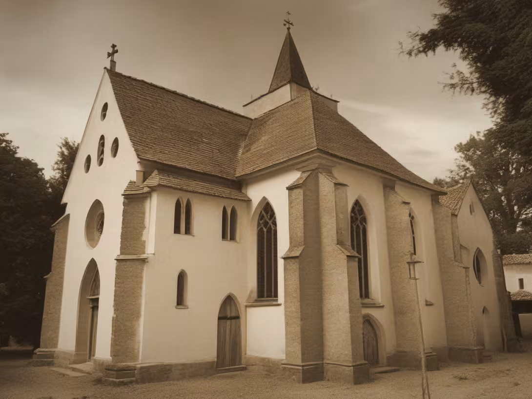 Historická podoba – kostel svatého Martina ve Slatiňanech