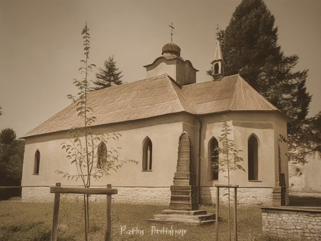 Historická podoba – Kostel svatého Michaela (Černý Důl)