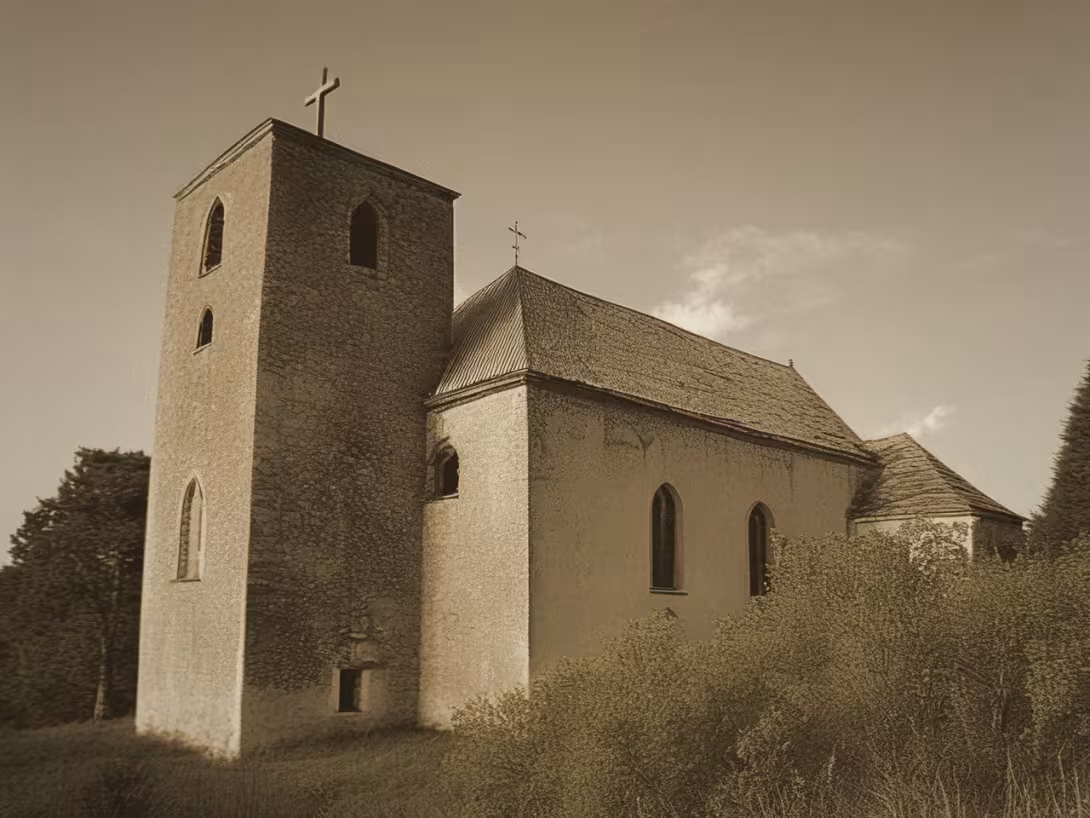 Historical appearance – Kostel svatého Michaela archanděla (Nová Ves v Horách)