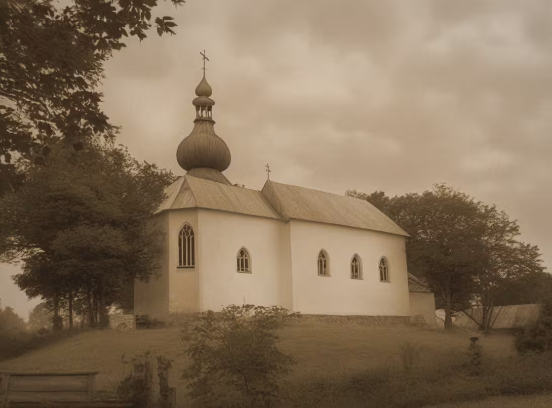 Historisches Erscheinungsbild – Kostel svatého Michaela archanděla (Dubeč)