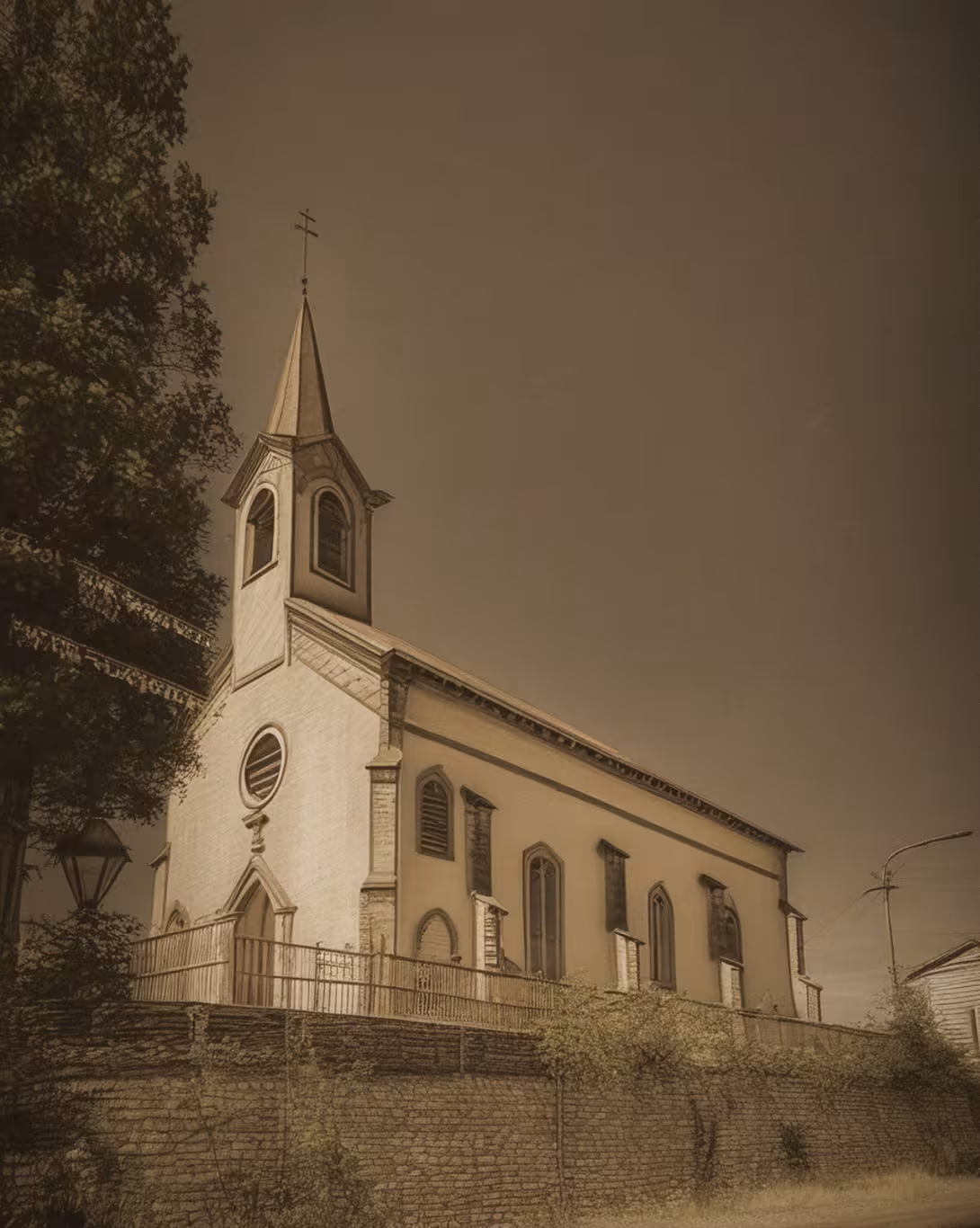Historical appearance – Kostel svatého Michaela archanděla (Dolní Poustevna)