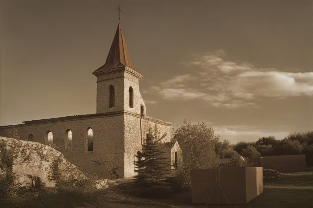 Historisches Erscheinungsbild – Kostel svatého Michaela archanděla (Všestudy)