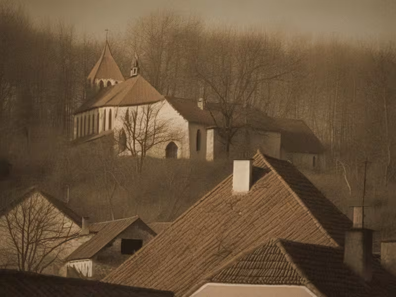 Historická podoba – Kostel svatého Michaela archanděla (Dožice)