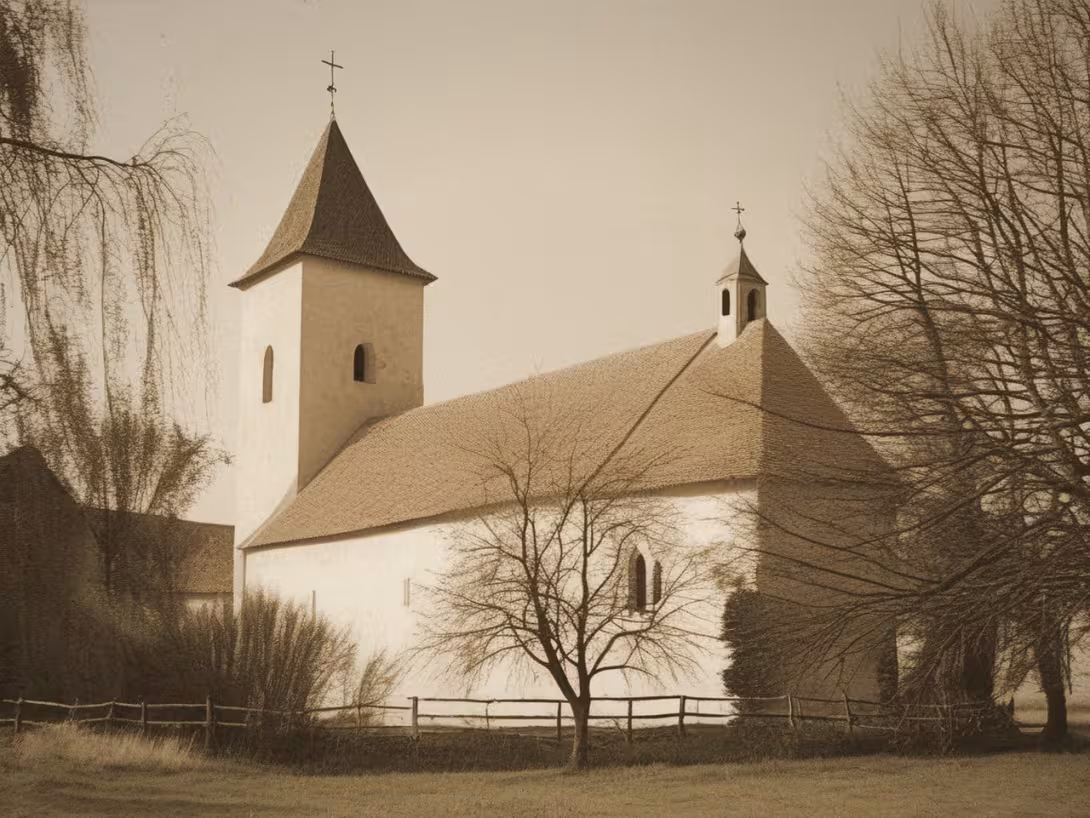 Historical appearance – kostel svatého Michaela archanděla (Horní Kounice)