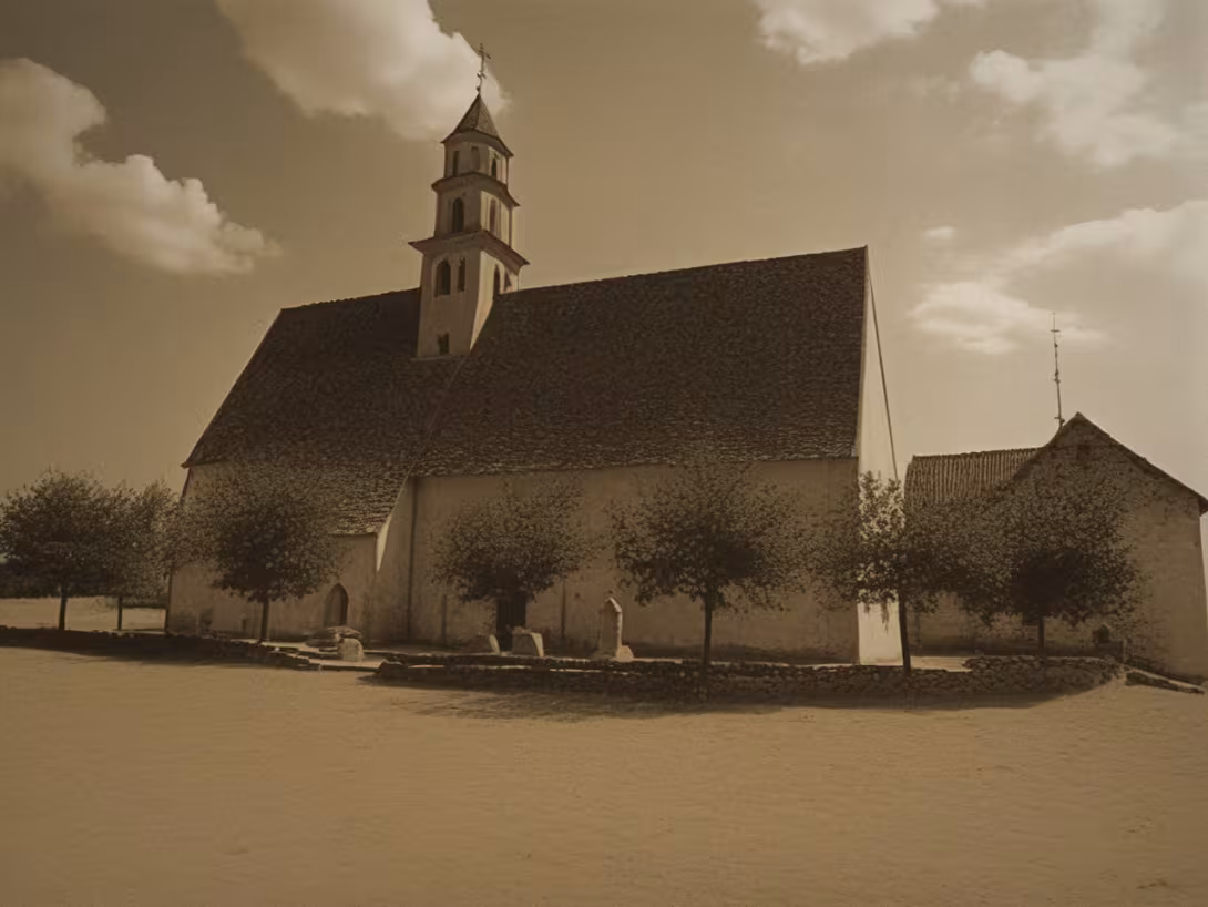 Historical appearance – Kostel svatého Mikuláše (Ševětín)