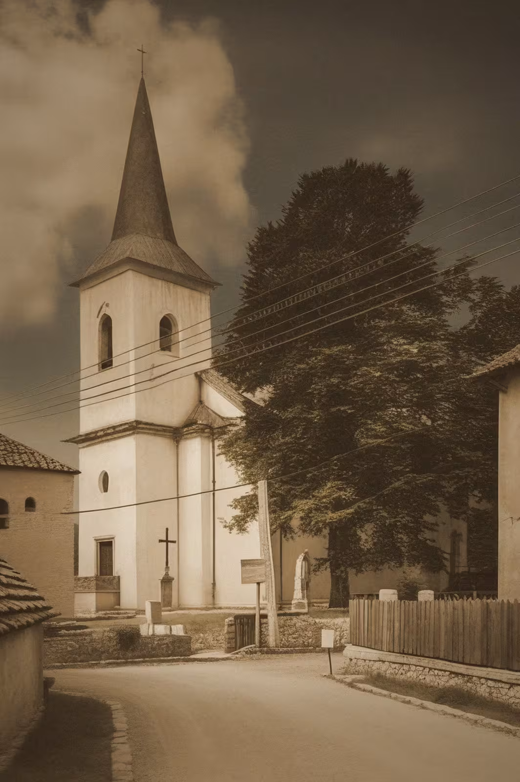 Historická podoba – Kostel svatého Mikuláše (Bedřichov)