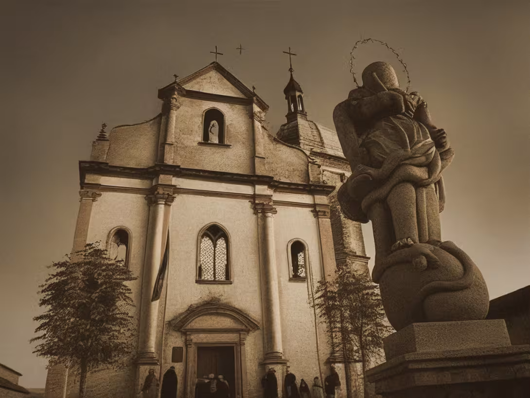 Historická podoba – Kostel svatého Mikuláše (Bor)