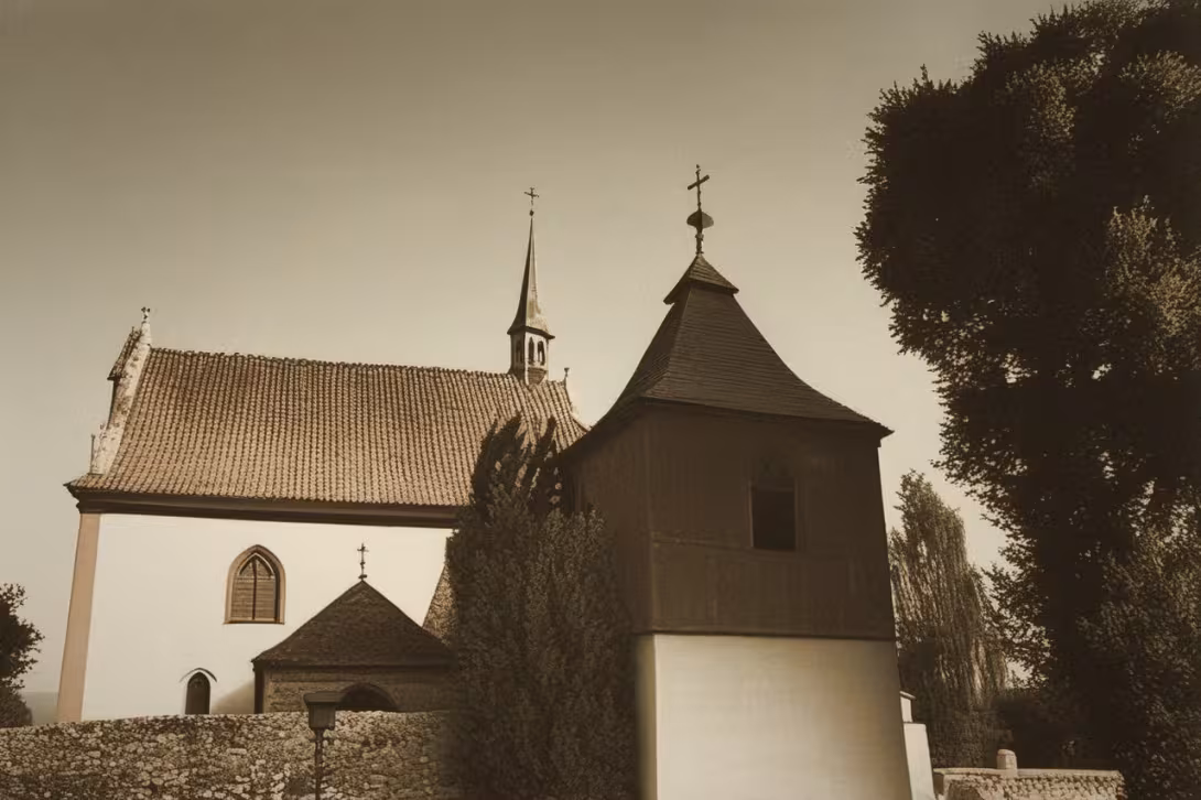 Historická podoba – Kostel svatého Mikuláše (Lnáře)