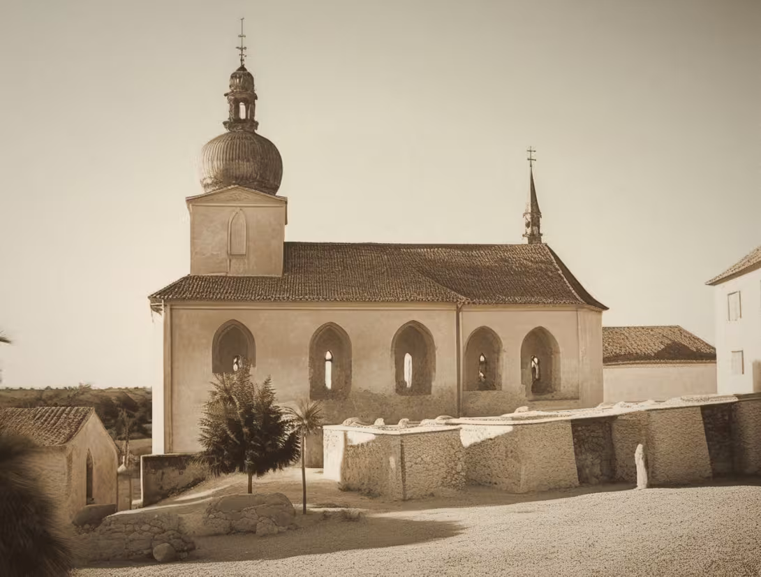 Historická podoba – Kostel svatého Mikuláše (Nový Knín)