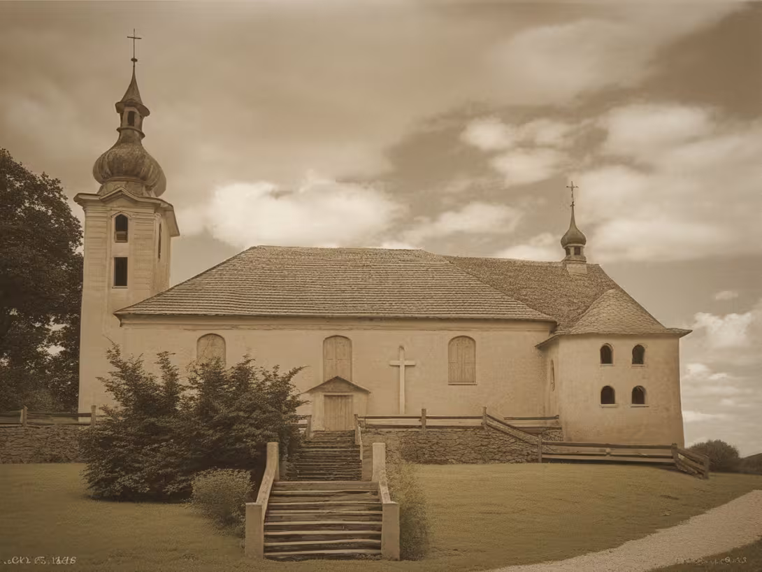 Historická podoba – Kostel svatého Mikuláše (Petrovice)