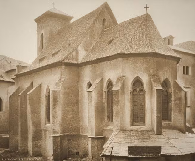 Historická podoba – kostel svatého Mikuláše v Brně-městě