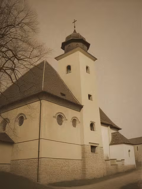Historická podoba – kostel svatého Ondřeje (Roubanina)