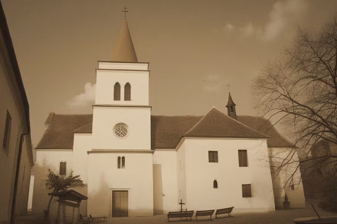 Wygląd historyczny – Kostel svatého Petra a Pavla (Lysice)