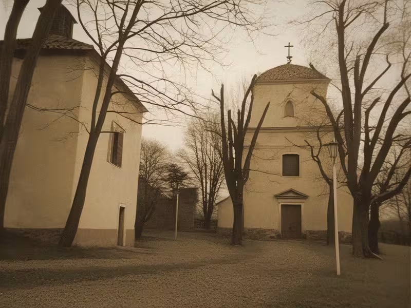 Historická podoba – Kostel svatého Václava (Dlažkovice)