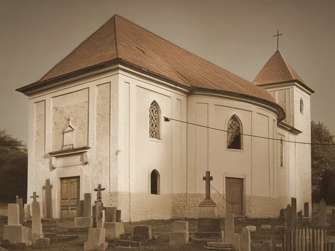 Historická podoba – Kostel svatého Václava (Nemotice)