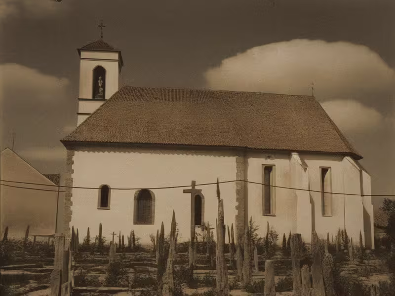 Historická podoba – Kostel svatého Václava (Předslavice)